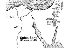 Numbers 13:1-26 - Spies Sent