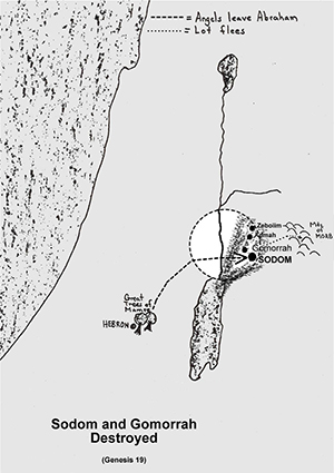 Genesis 19 - Sodom and Gomorrah Destroyed
